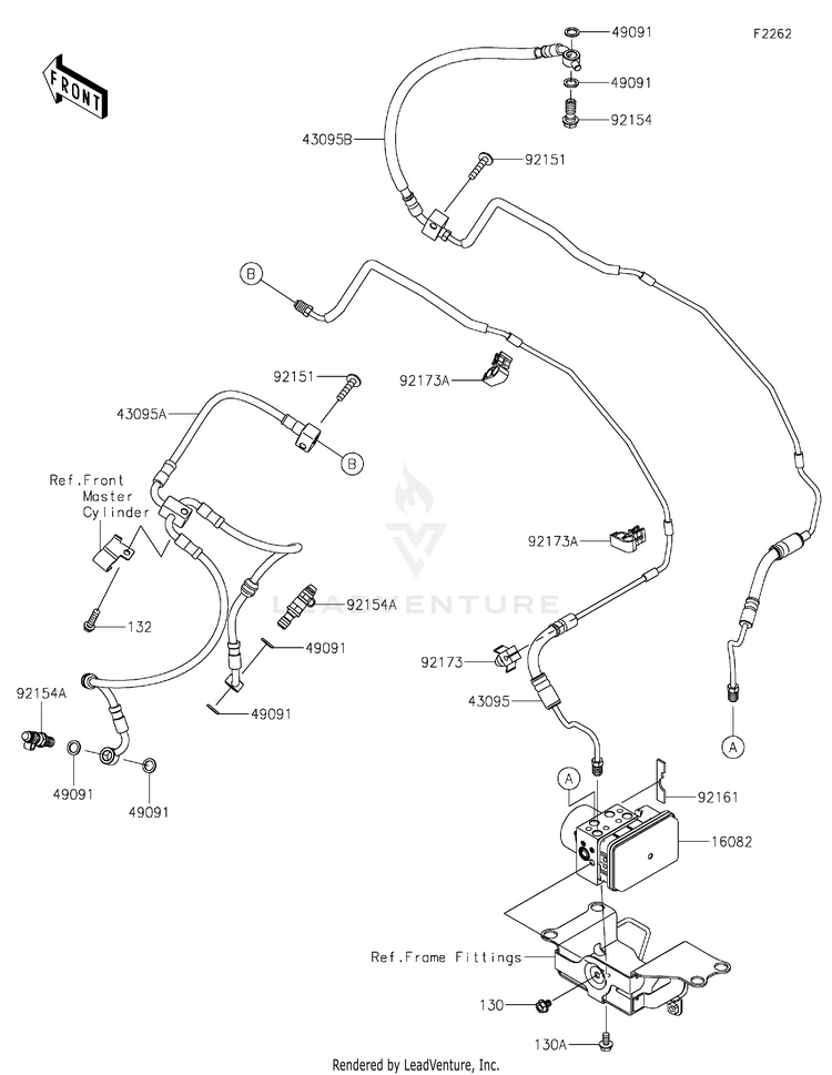 Brake Piping Schematic