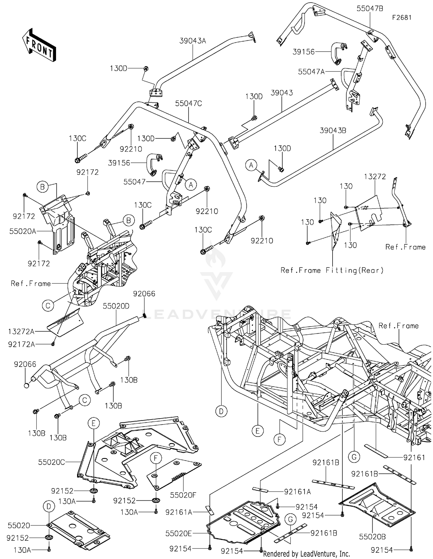 Guards/Cab Frame
