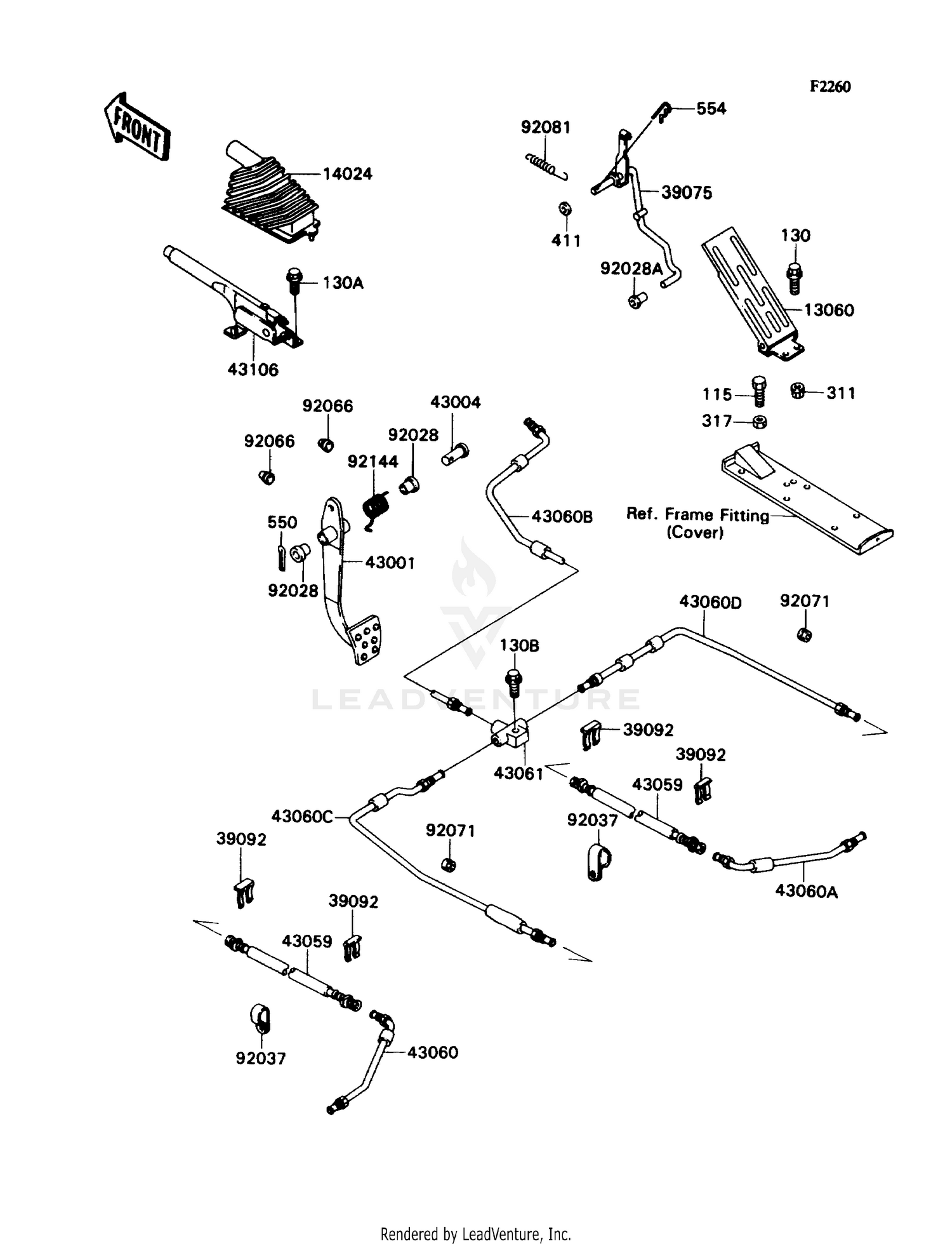 BRAKE PEDAL