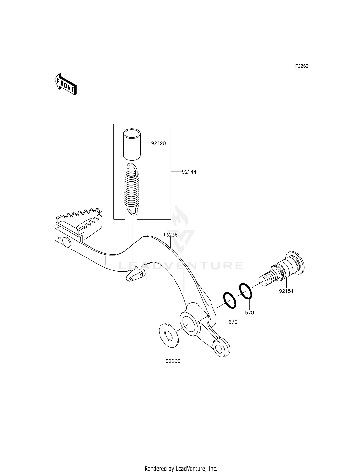 BRAKE PEDAL