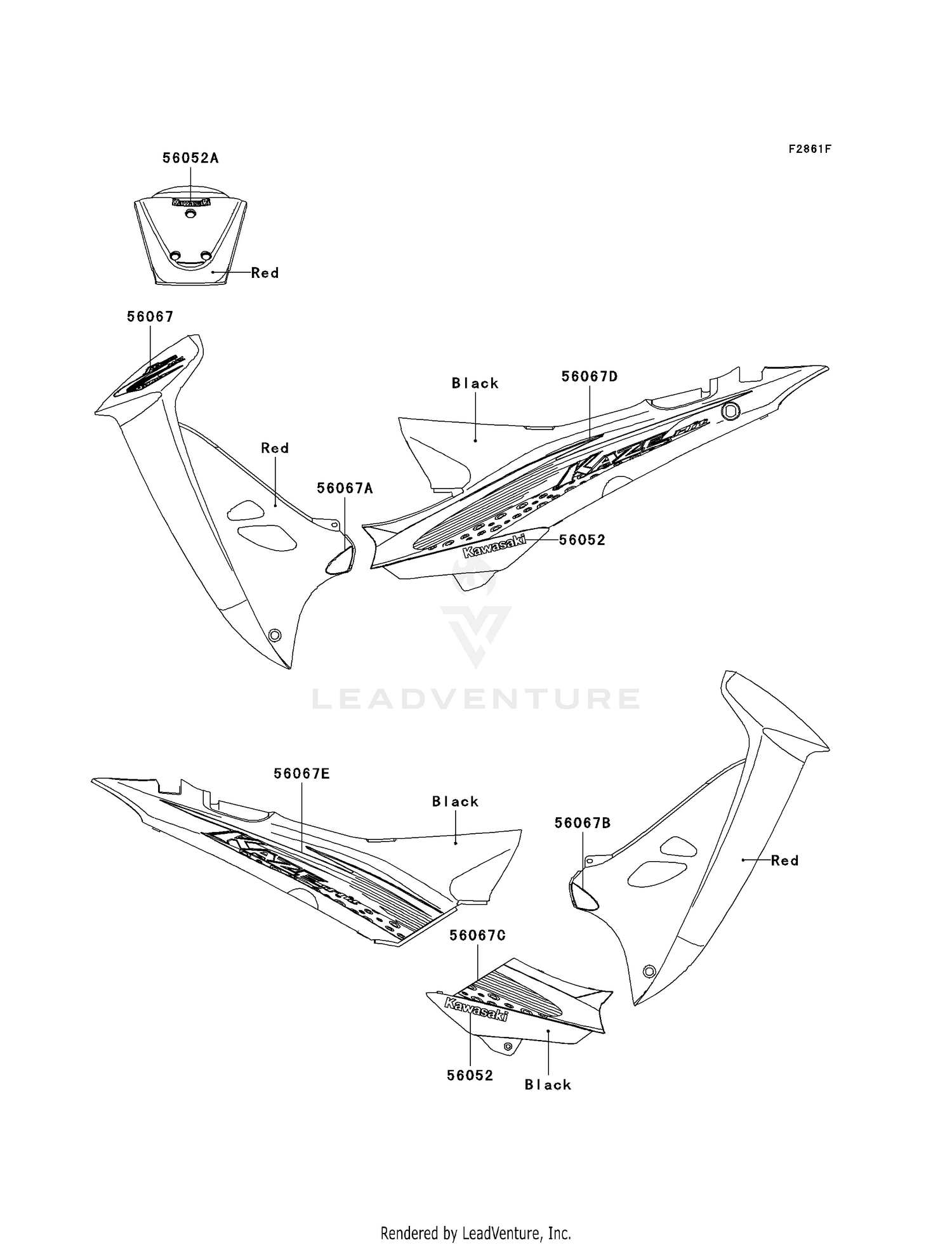 DECALS (RED)(D7F)