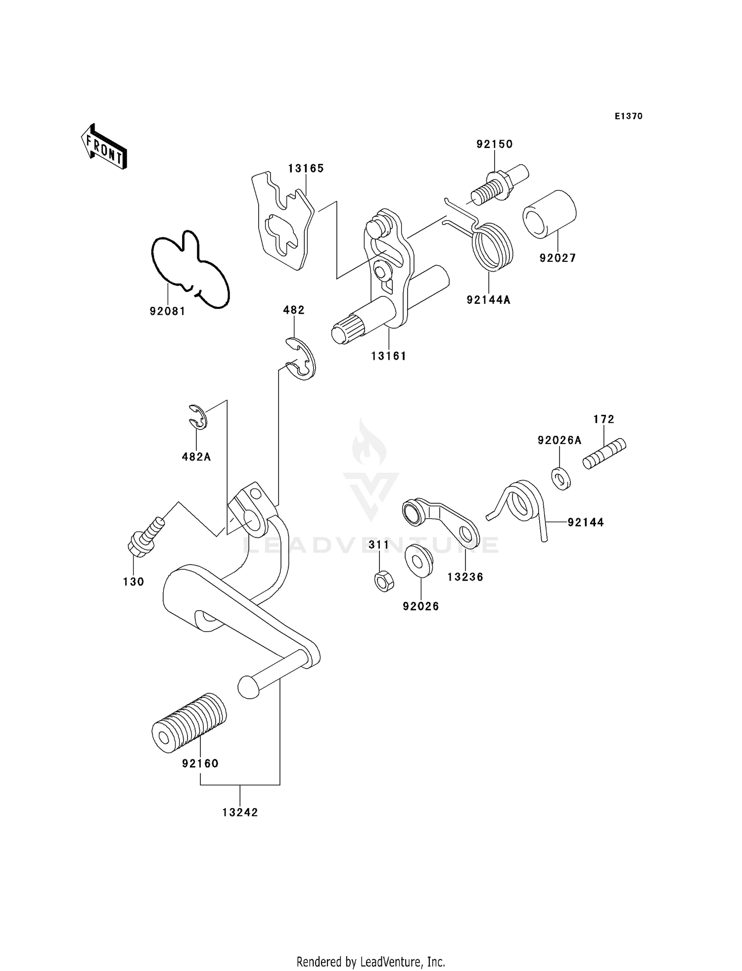 GEAR CHANGE MECHANISM