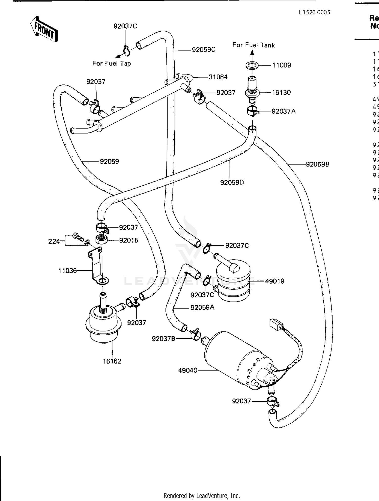 Assembly diagram