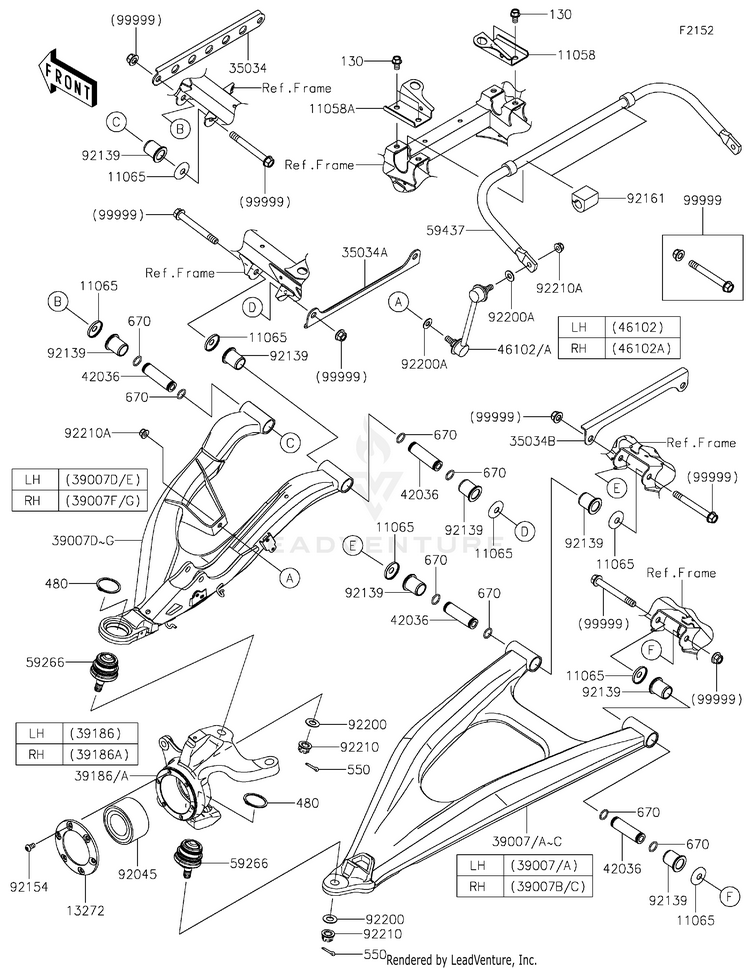 Front Suspension Schematic