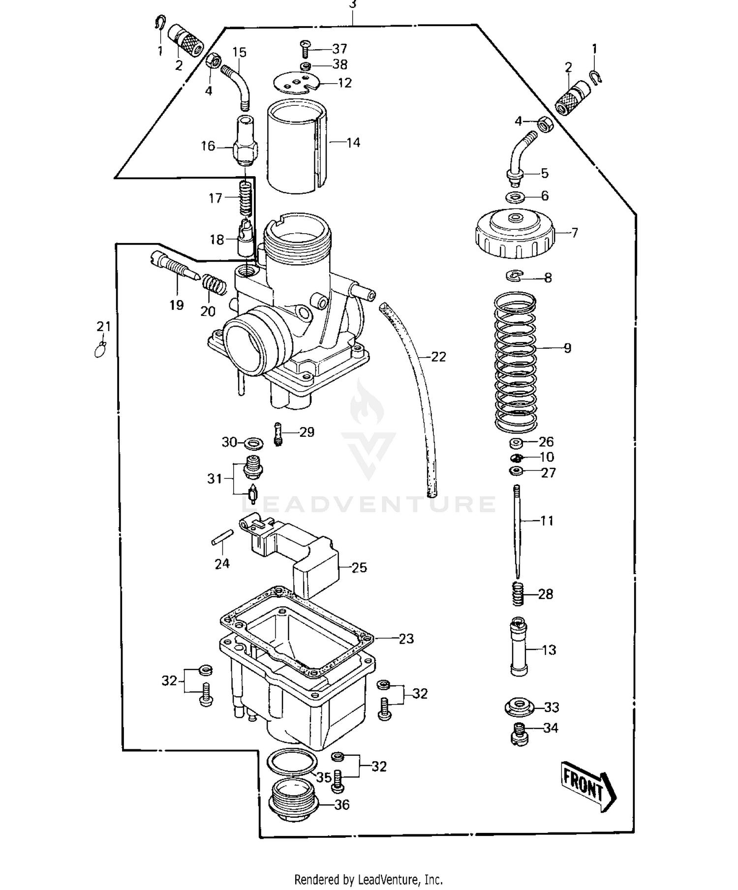 CARBURETOR ('80-'81 A7/A8)