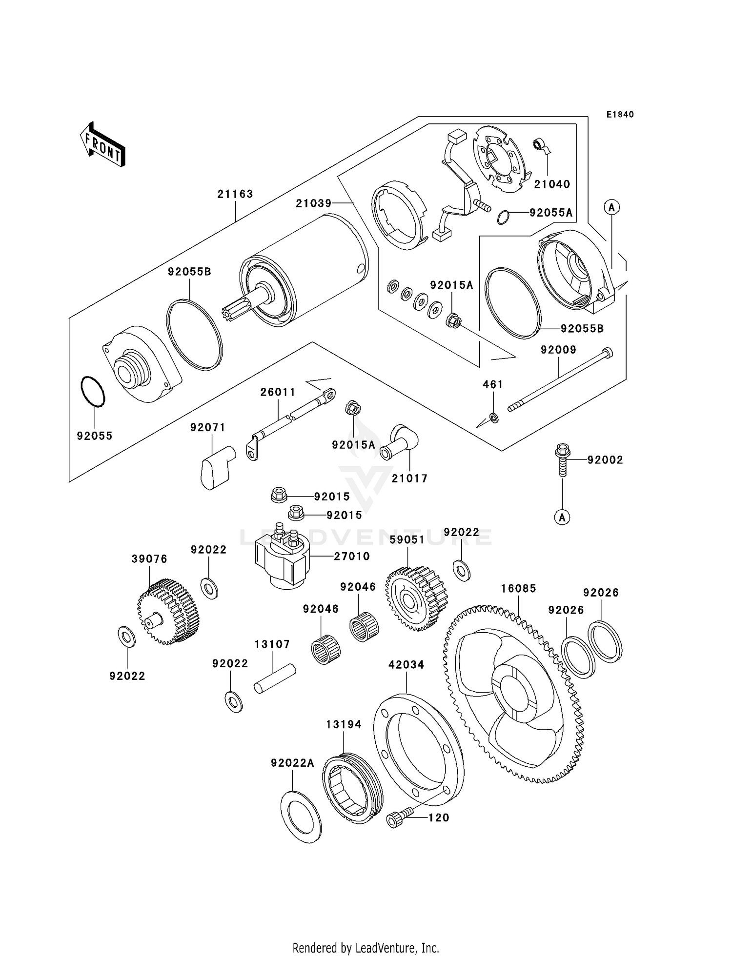 STARTER MOTOR