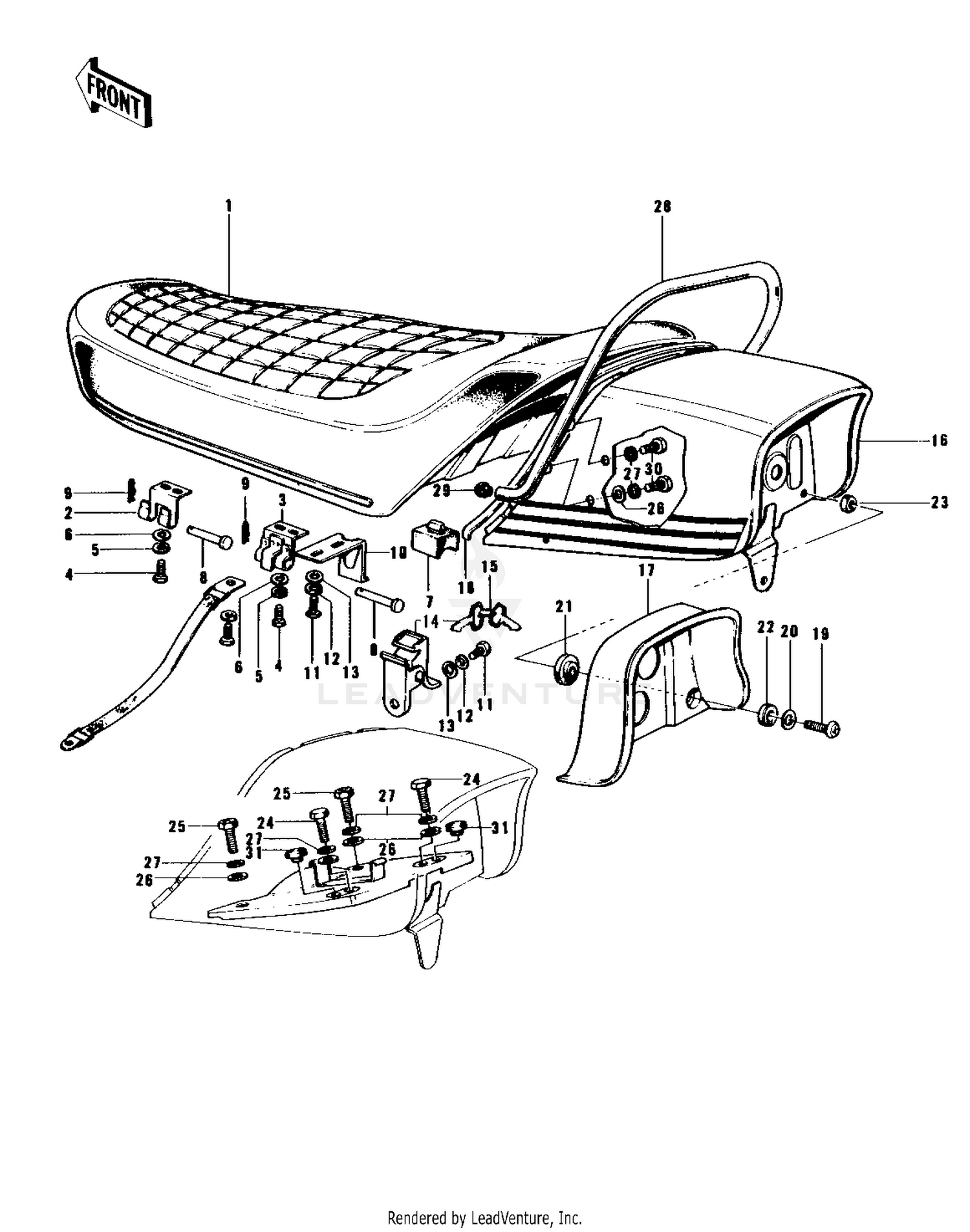 SEAT/SEAT COVER (S1-A)