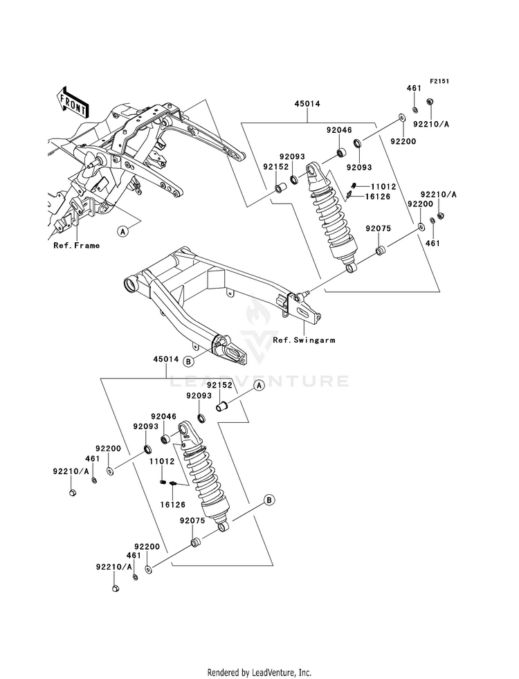 Suspension/Shock Absorber Schematic