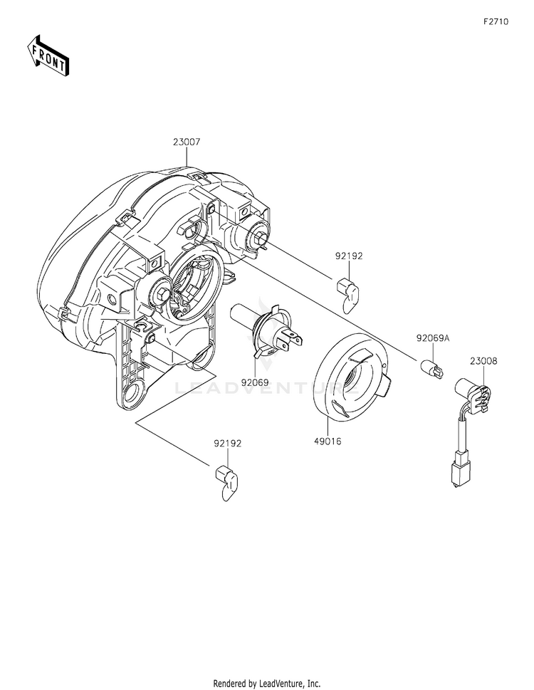 Headlight(S) Schematic