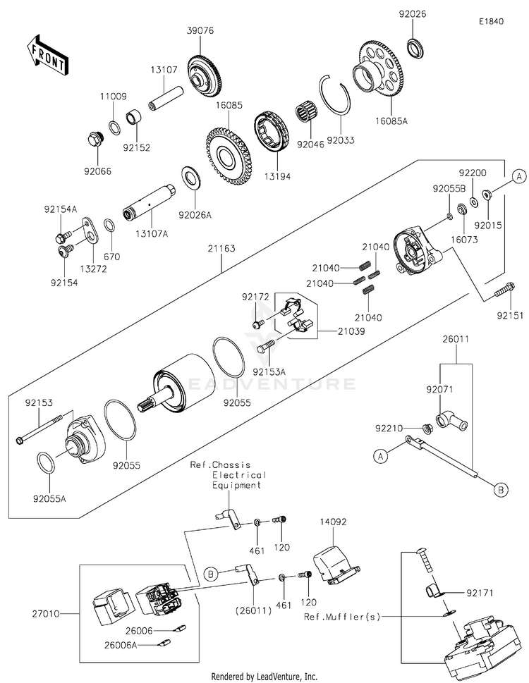 Starter Motor Schematic