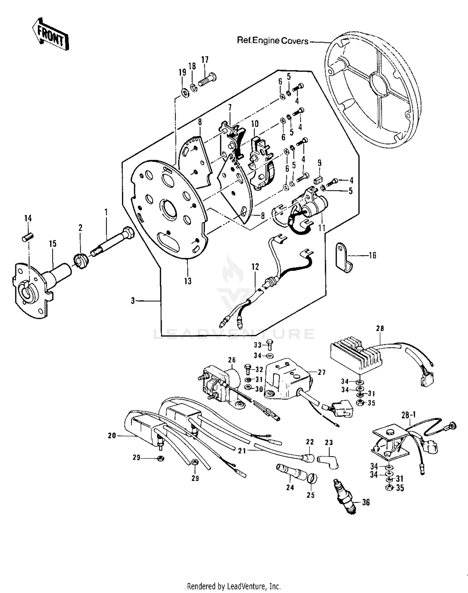 IGNITION/REGULATOR/RECTIFIER