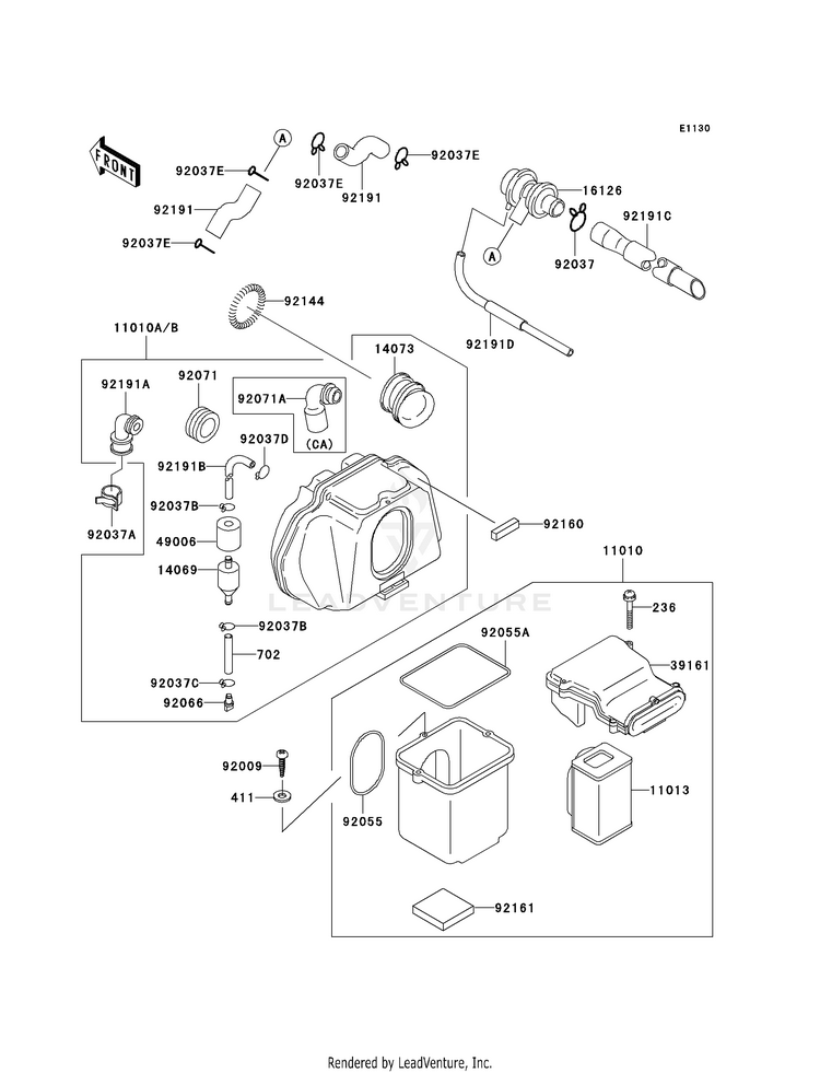 Air Cleaner Schematic