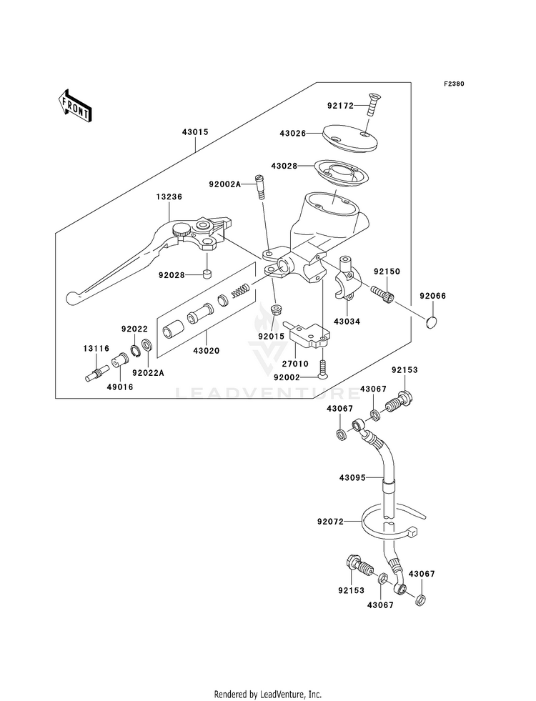 Clutch Master Cylinder Schematic