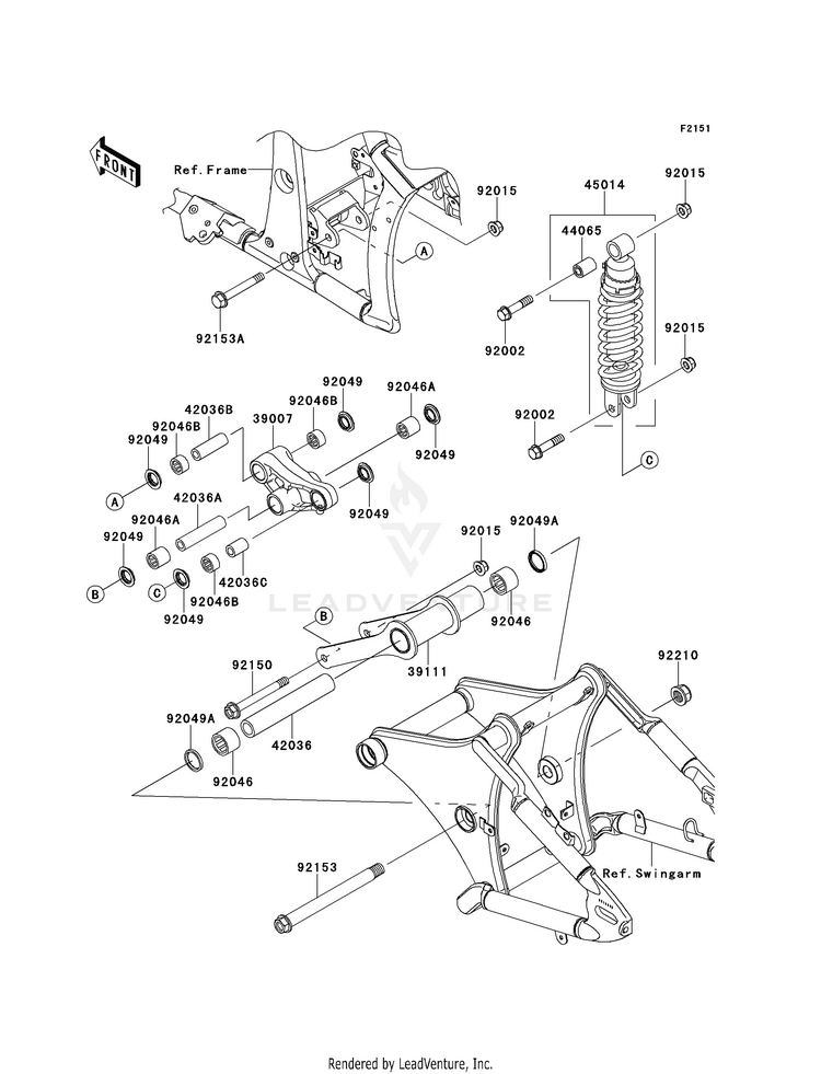 Suspension/Shock Absorber Schematic