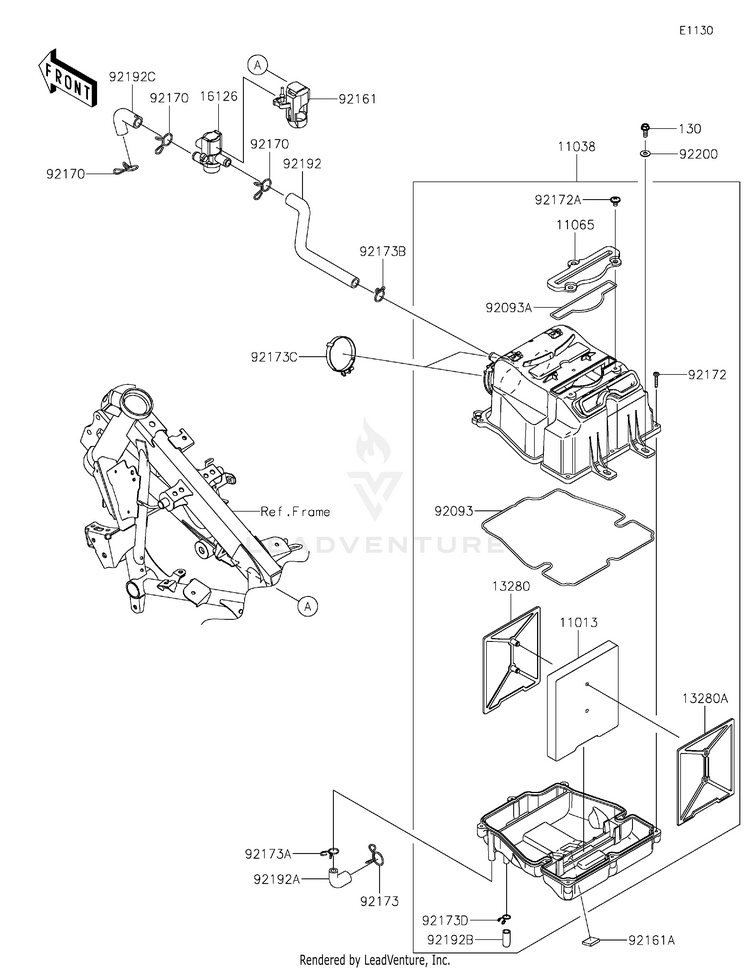 Air Cleaner Schematic