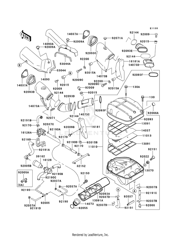Air Cleaner Schematic
