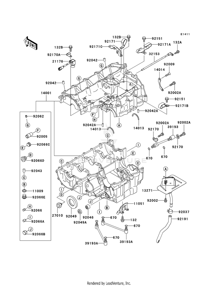 Crankcase Schematic