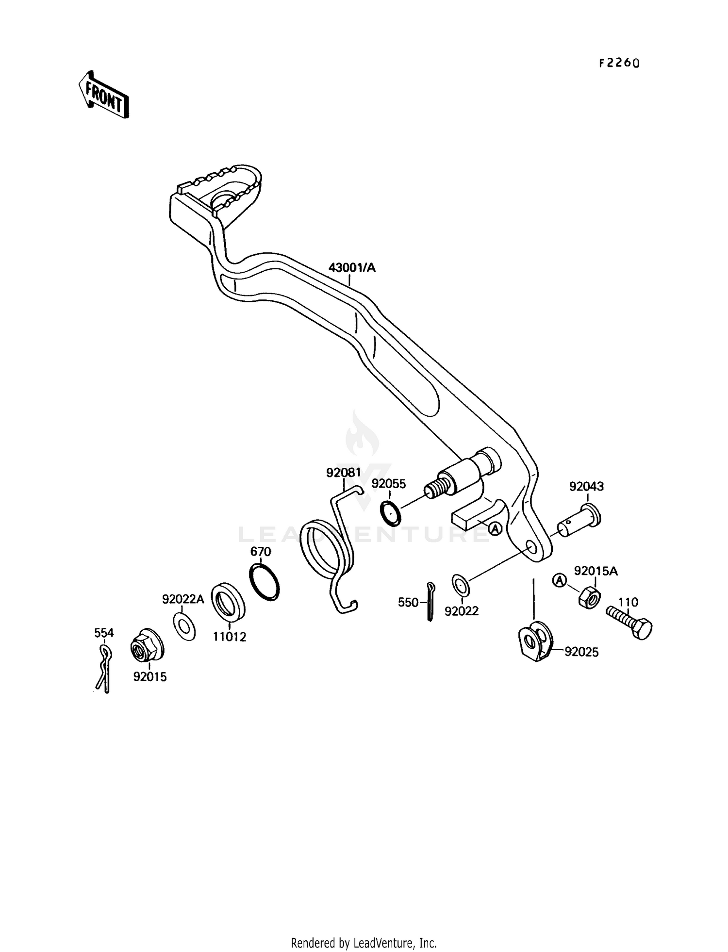 BRAKE PEDAL