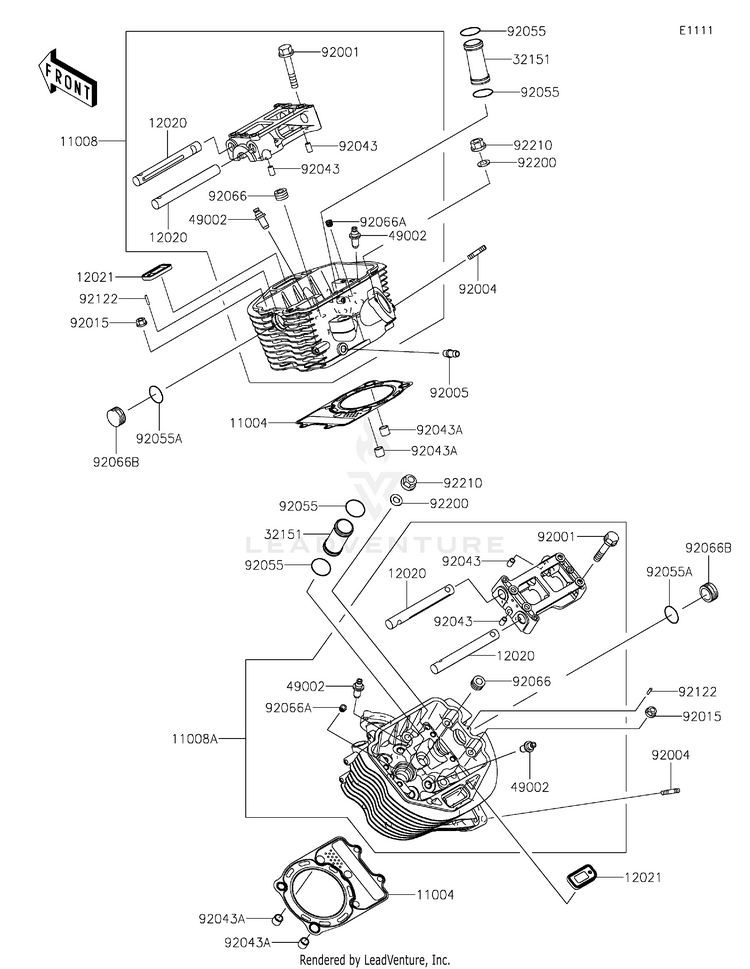 Cylinder Head Schematic