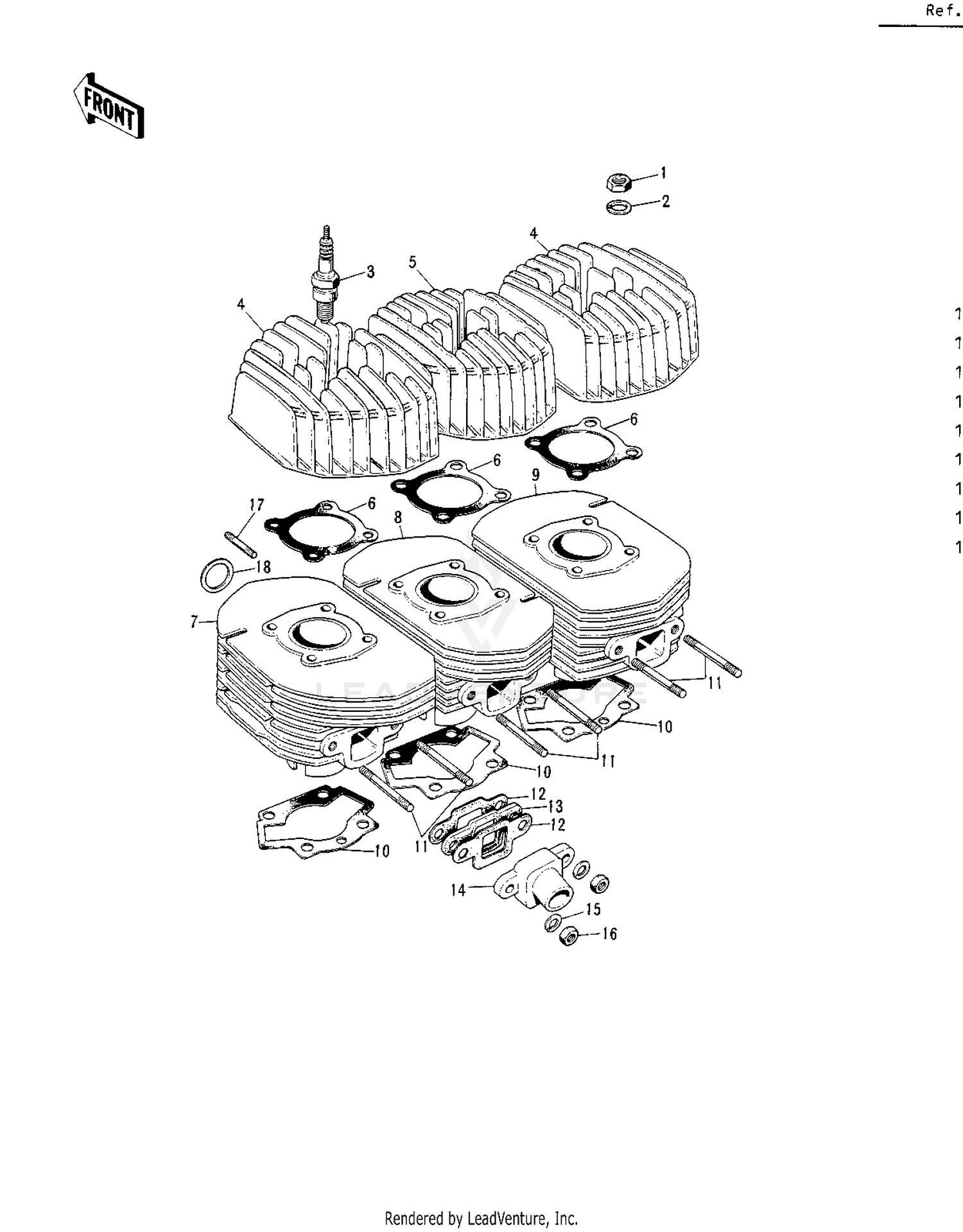 CYLINDER HEADS/CYLINDERS