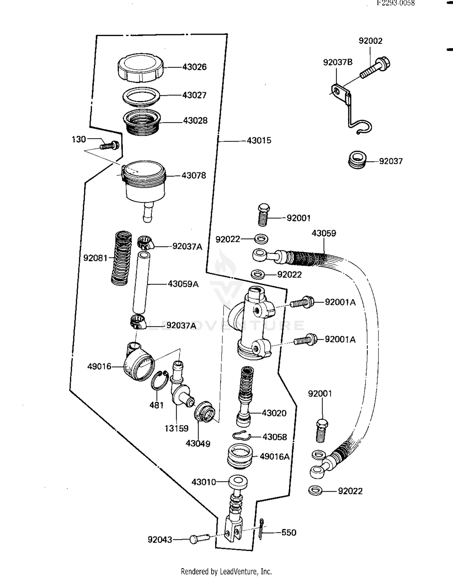 REAR MASTER CYLINDER