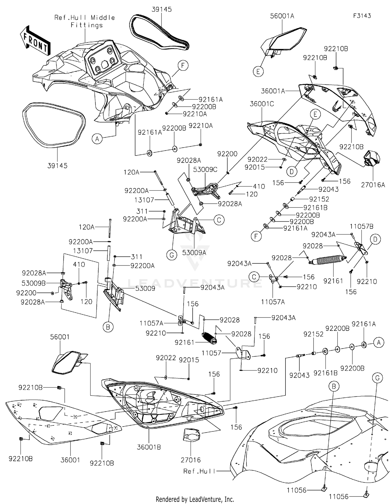 Hull Fittings(Side Storage)