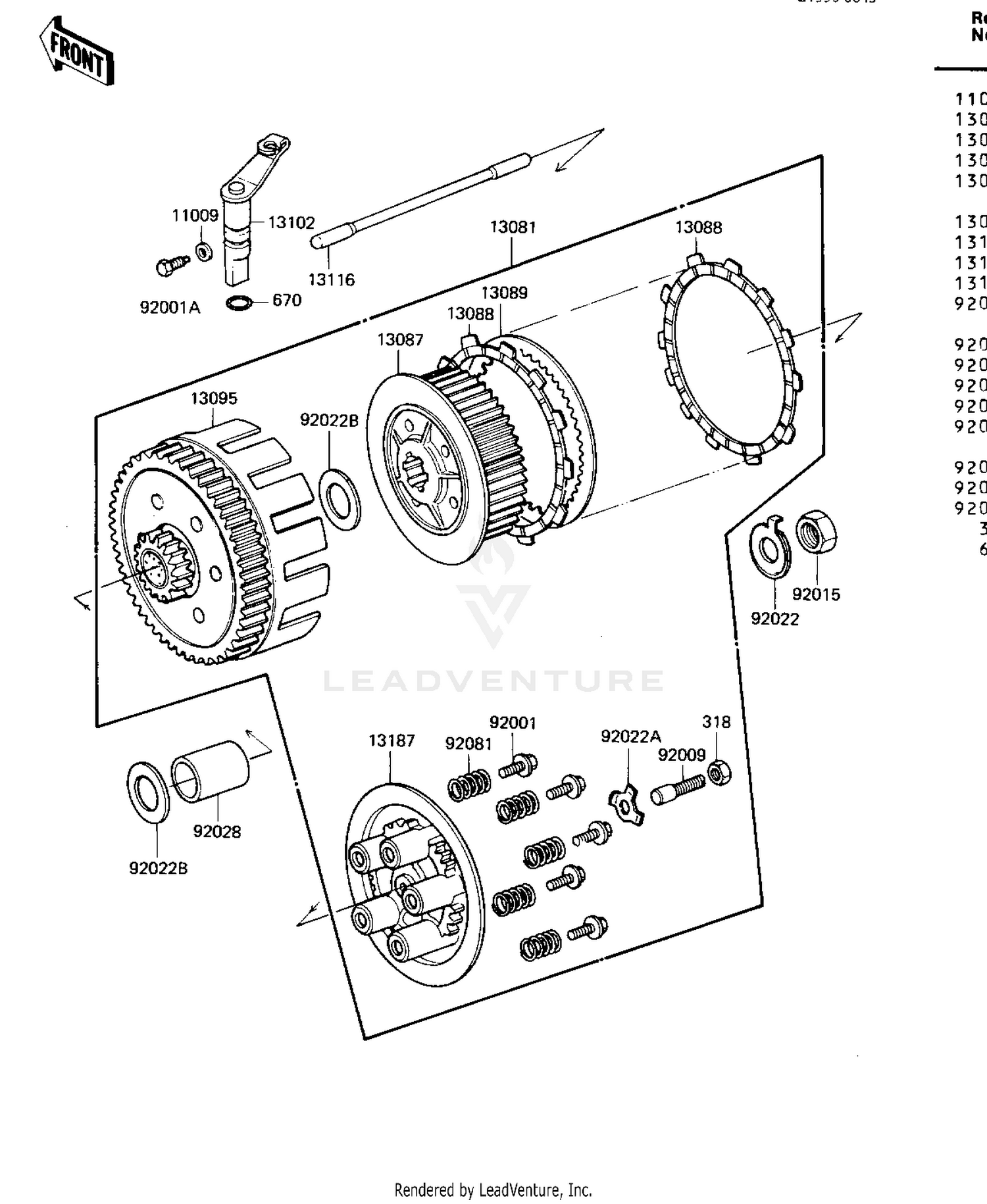 Assembly diagram