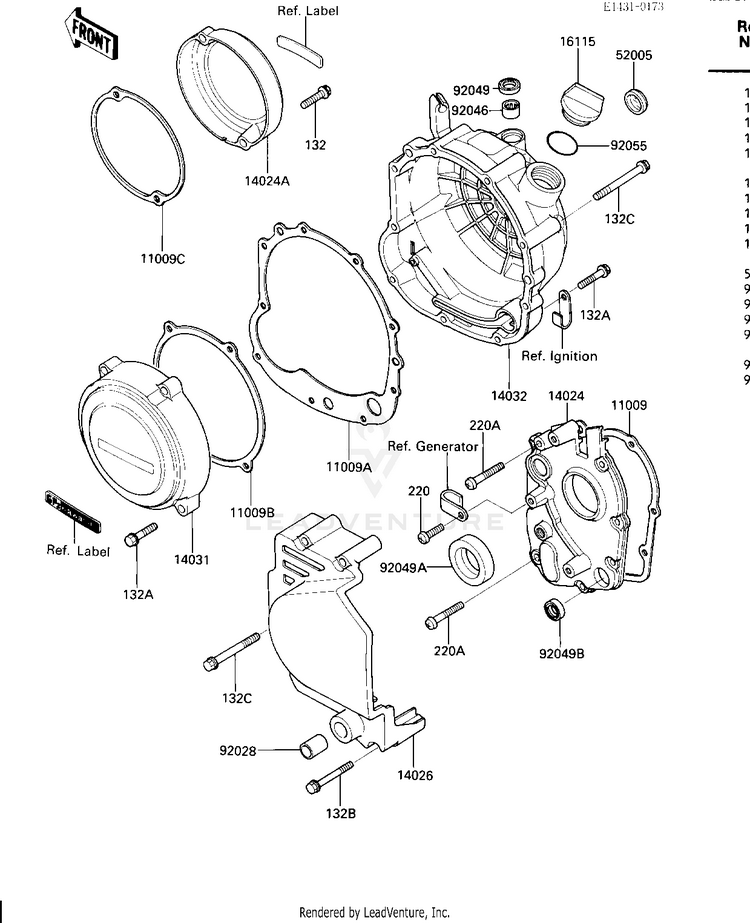 Engine Covers Schematic