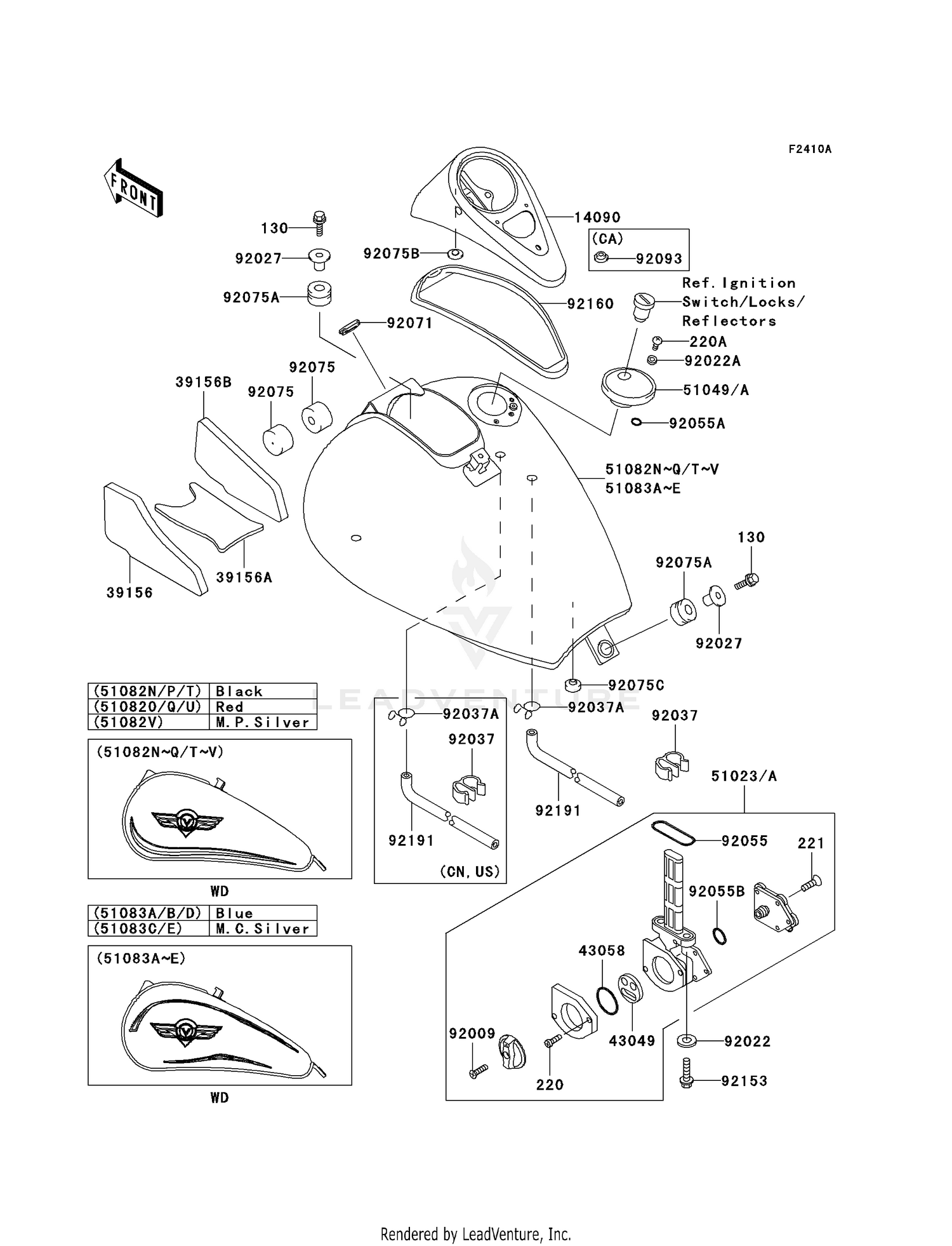 FUEL TANK (VN800-B8/B9)