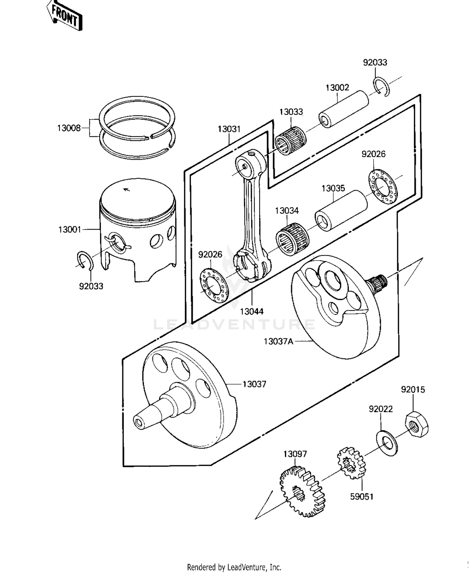 CRANKSHAFT/PISTON