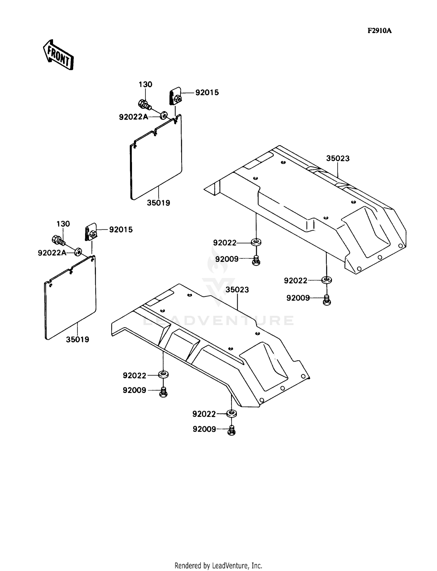 ACCESSORY (REAR FENDER)