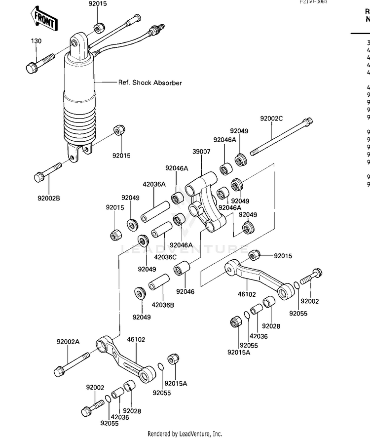 Rear Suspension Schematic