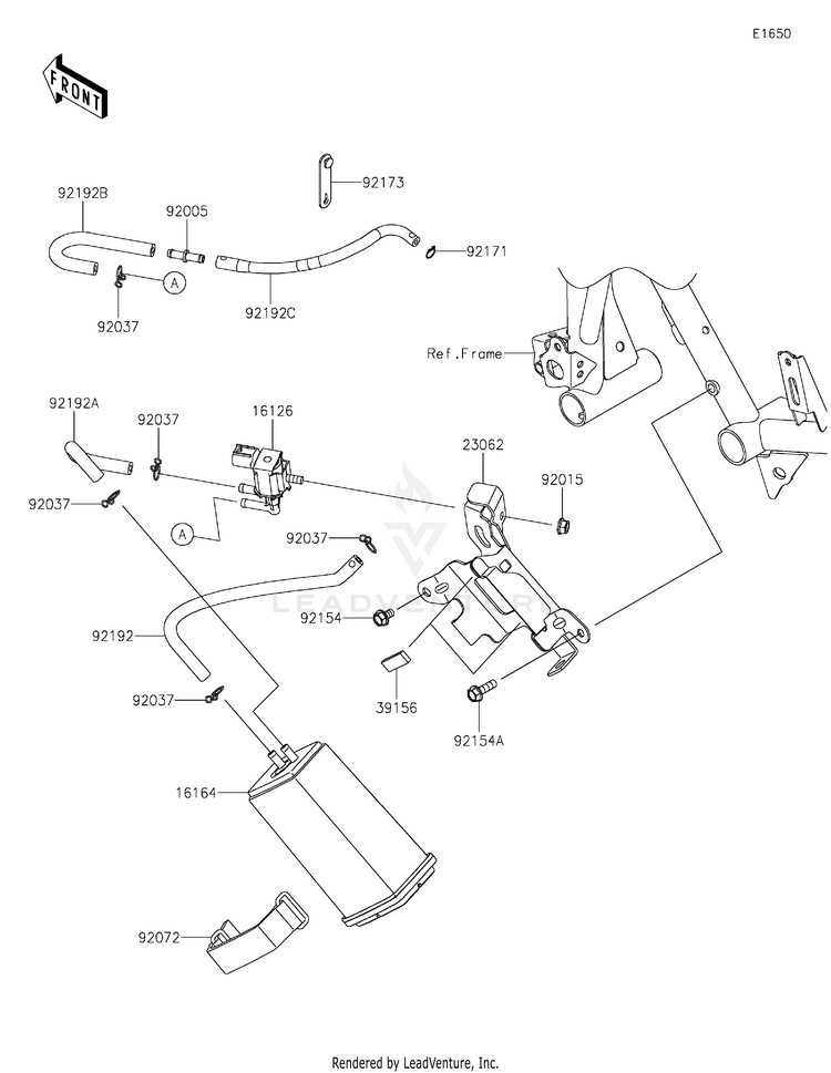 Fuel Evaporative System(Ca) Schematic