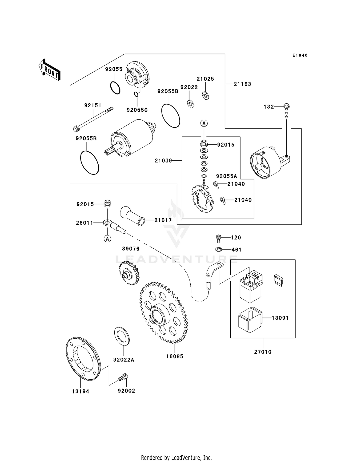 STARTER MOTOR