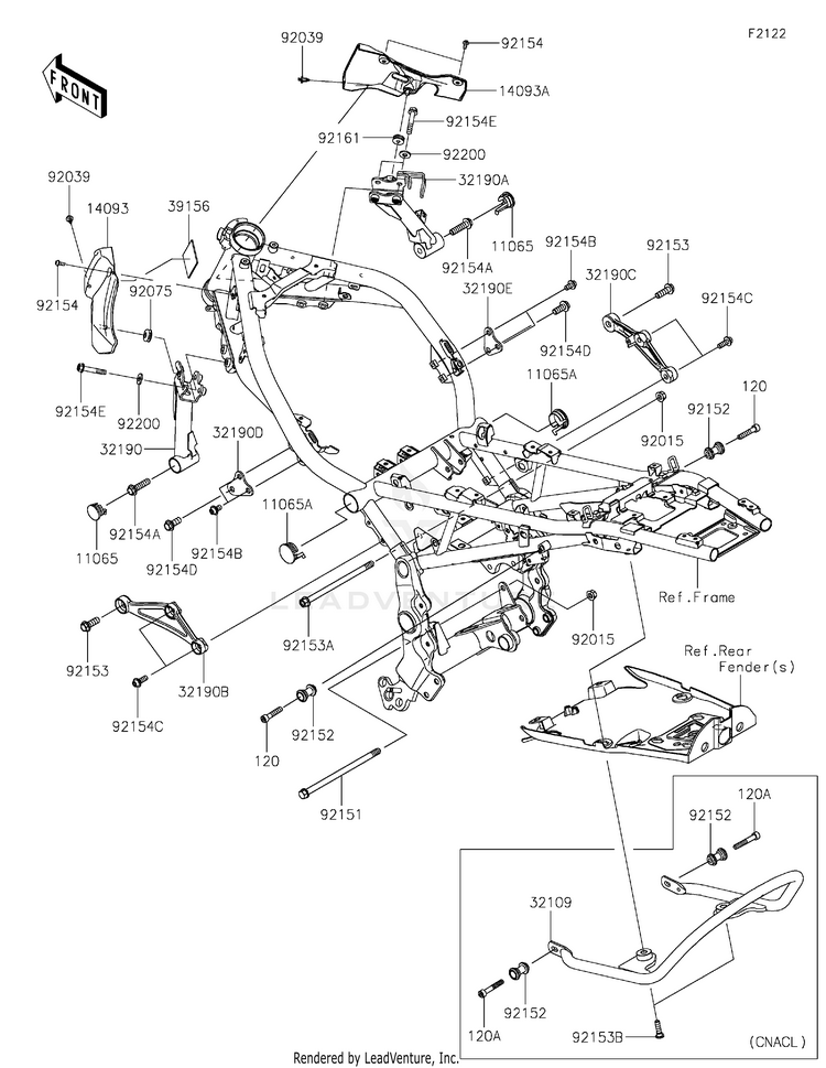 Engine Mount Schematic