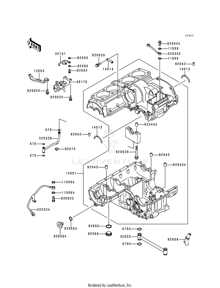 Crankcase Schematic