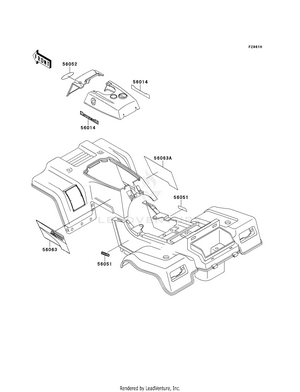 Decals (green)(klf220-a14) Schematic
