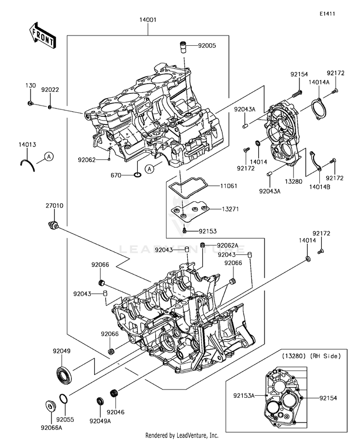 Crankcase Schematic