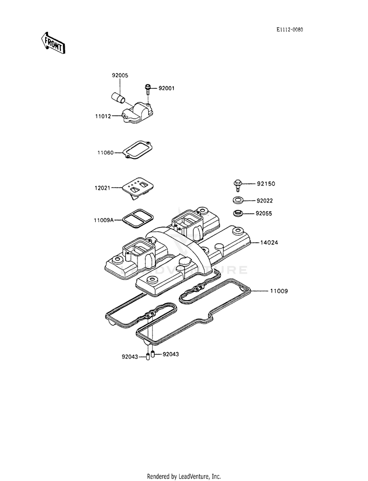 Cylinder Head Cover Schematic