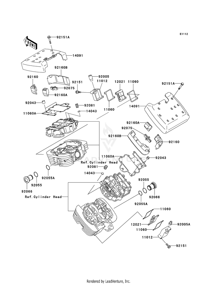 Cylinder Head Cover Schematic