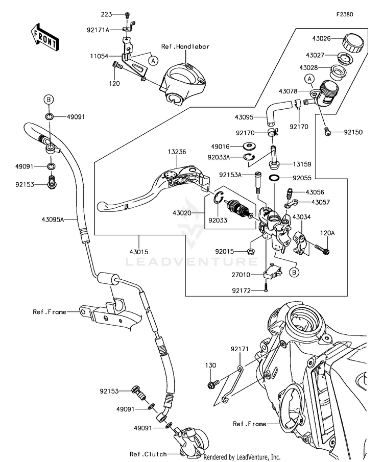 Clutch Master Cylinder Schematic