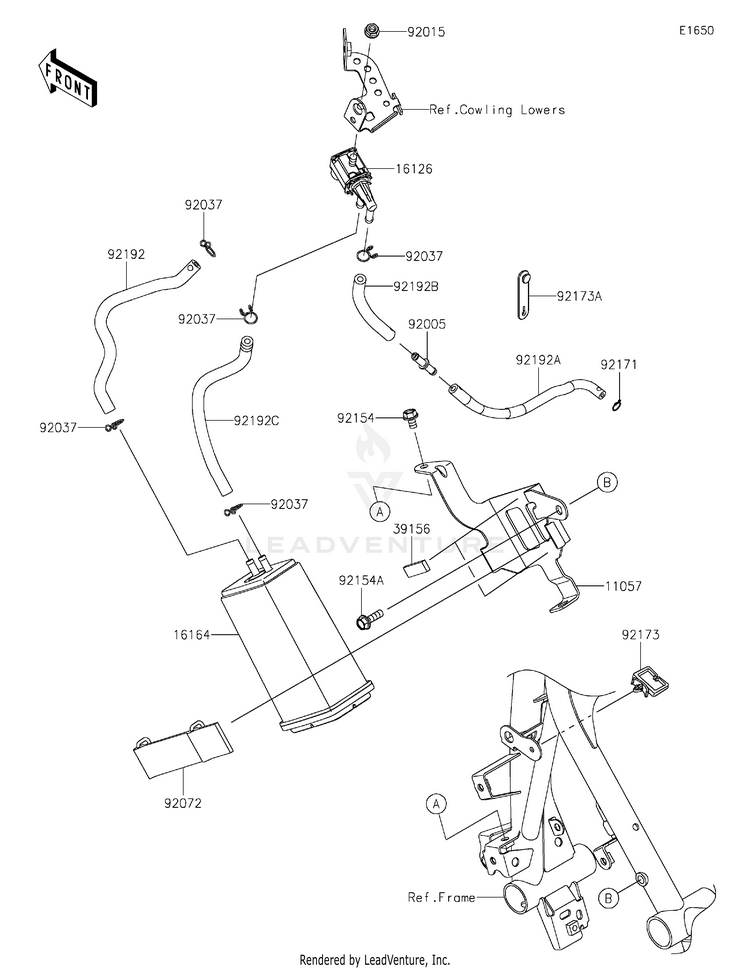 Fuel Evaporative System(Ca) Schematic