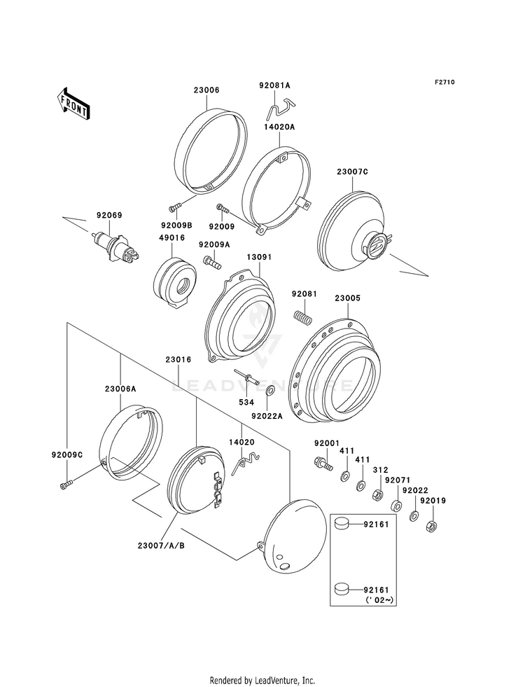 Headlight(S) Schematic
