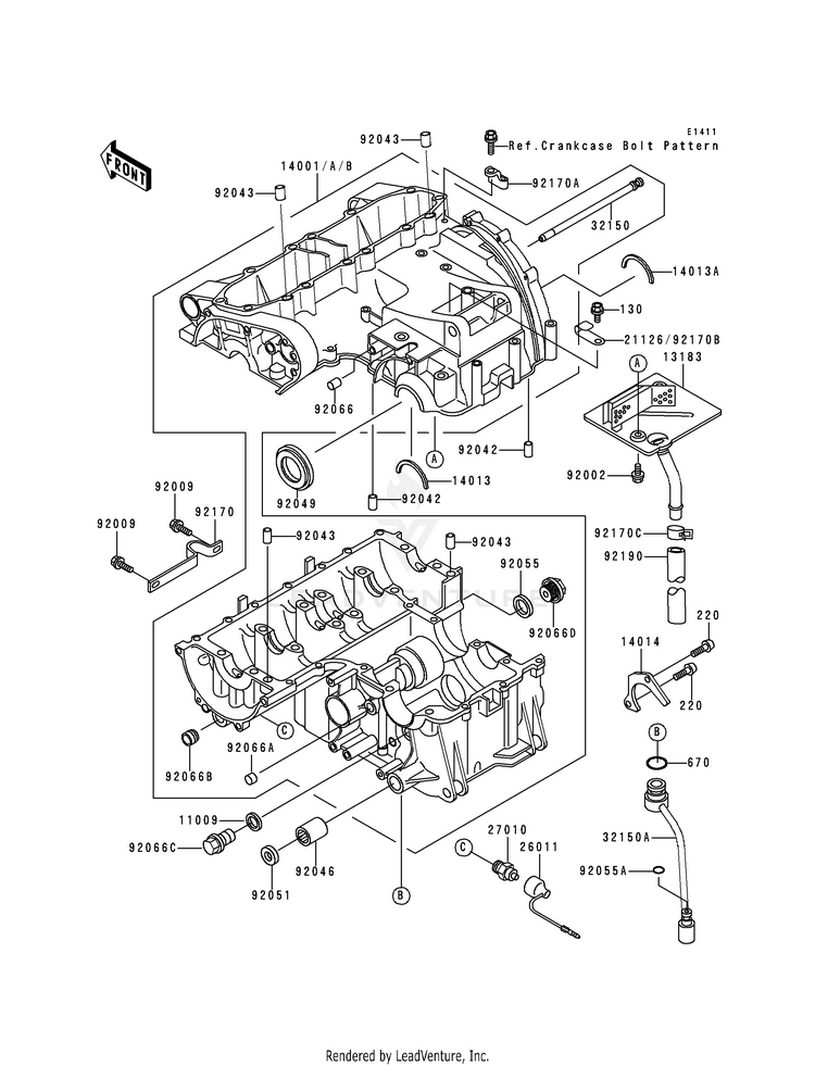 Crankcase Schematic