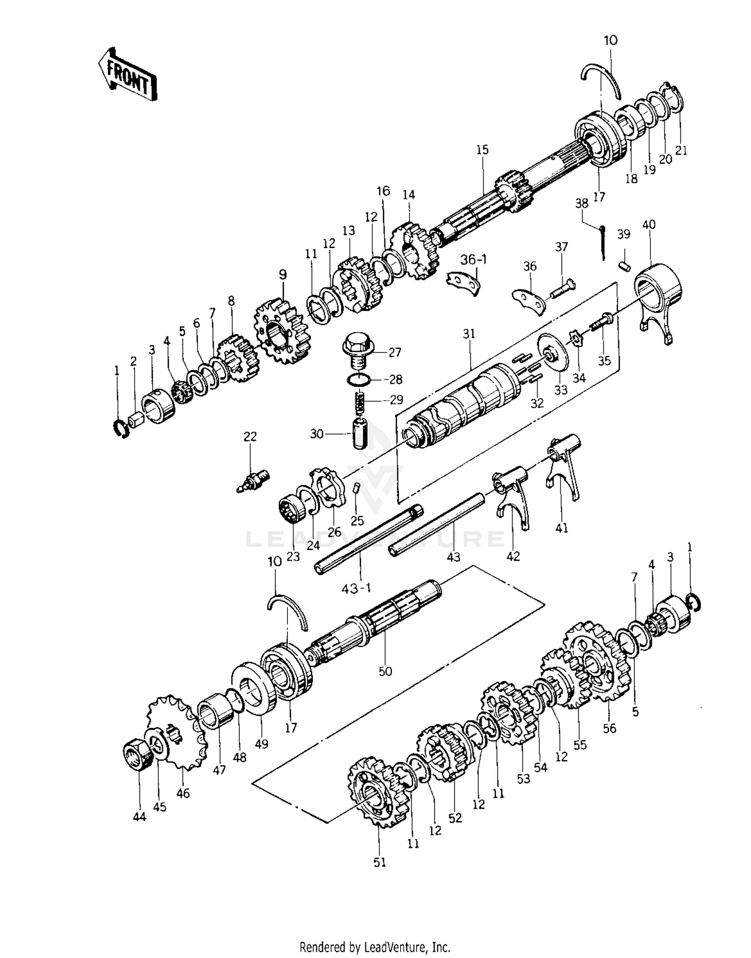 TRANSMISSION/CHANGE DRUM