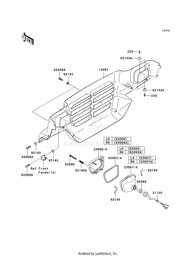 Headlight(S) Schematic