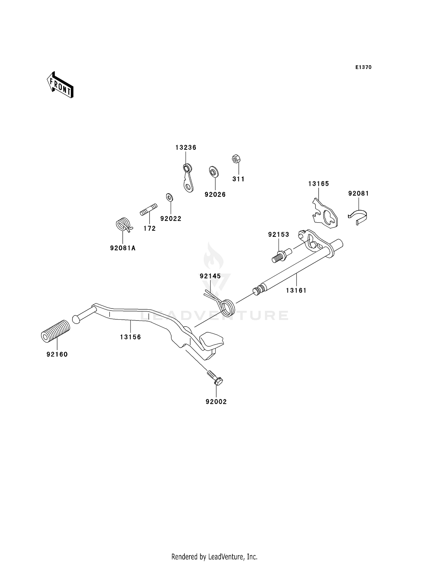 GEAR CHANGE MECHANISM