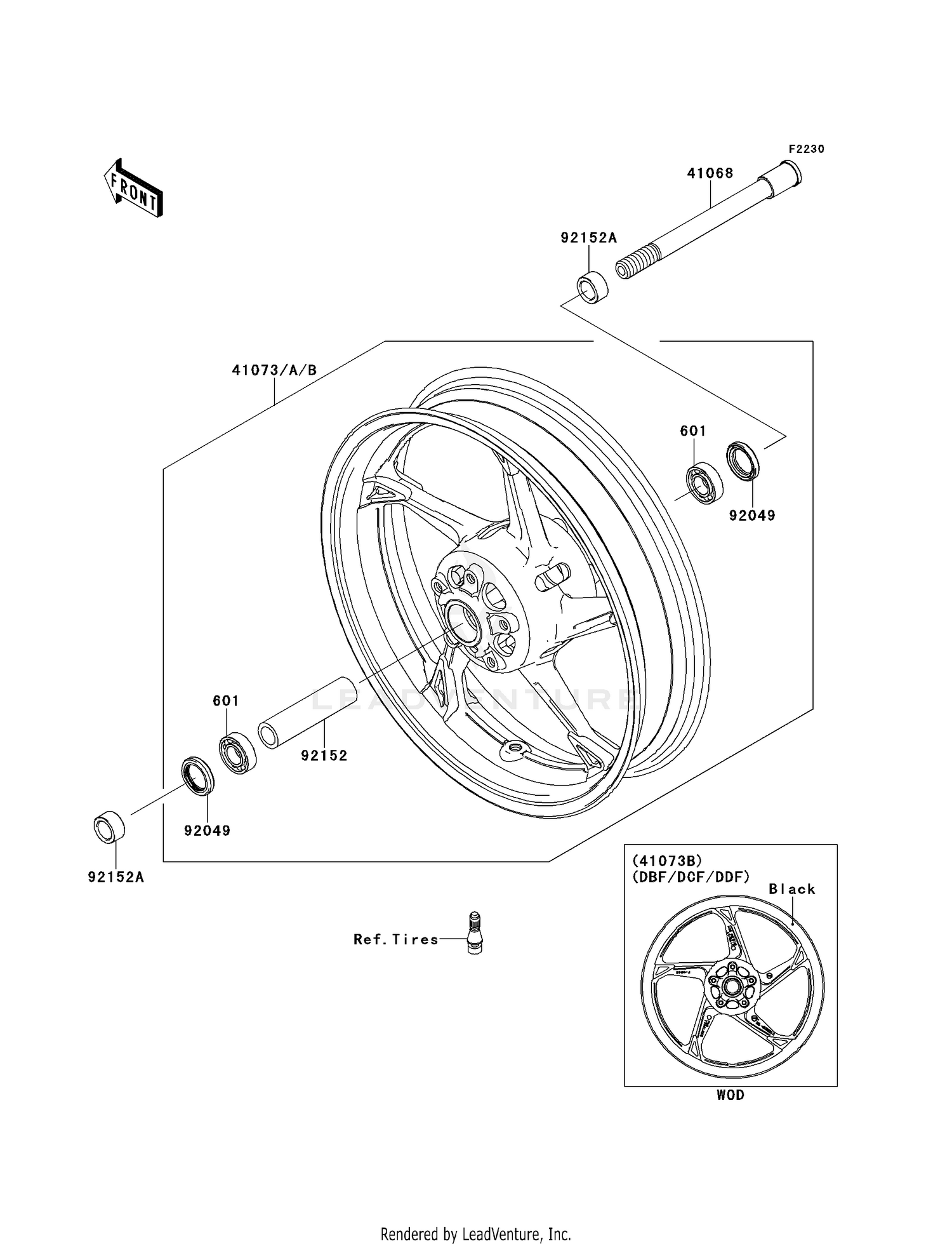 FRONT WHEEL