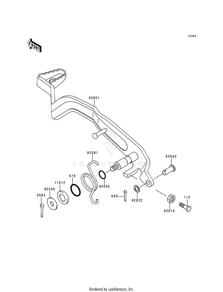 Brake Pedal Schematic