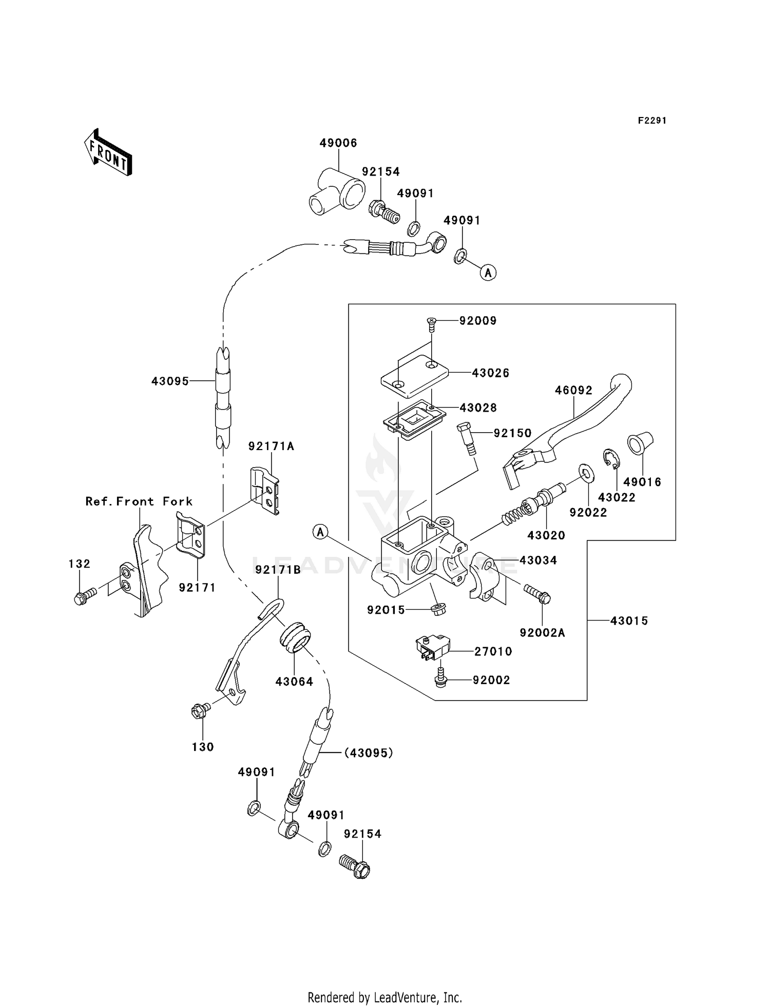 FRONT MASTER CYLINDER